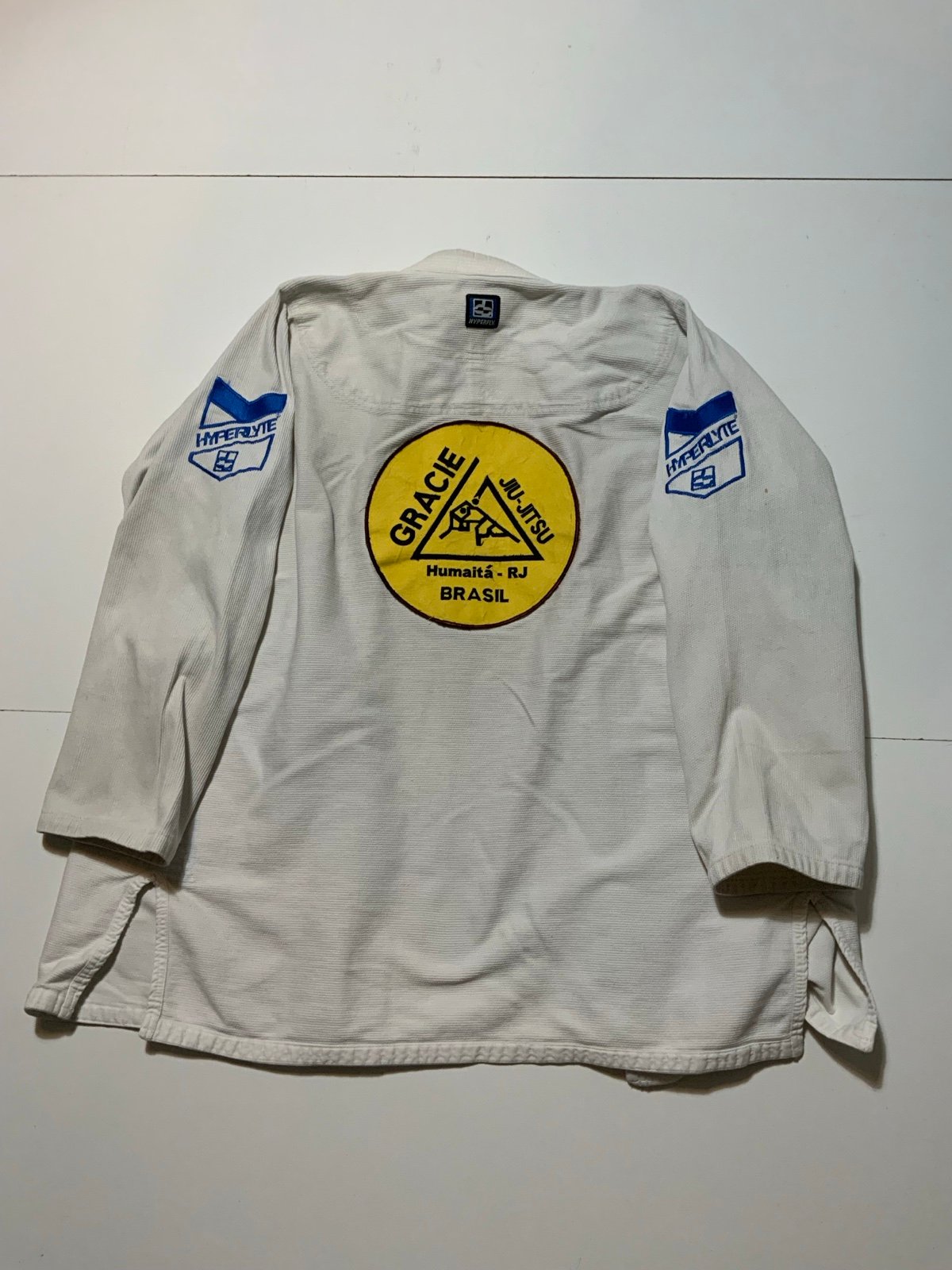 Hyperfly Gracie Jiu Jitsu Humaita Team Brazil Gi MMA Spear Kimono Jacket