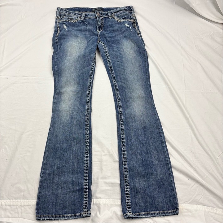 Women's Silver Jeans Co L83717SDA351 1000011 Jeans Denim Contrast Stitch 31/35