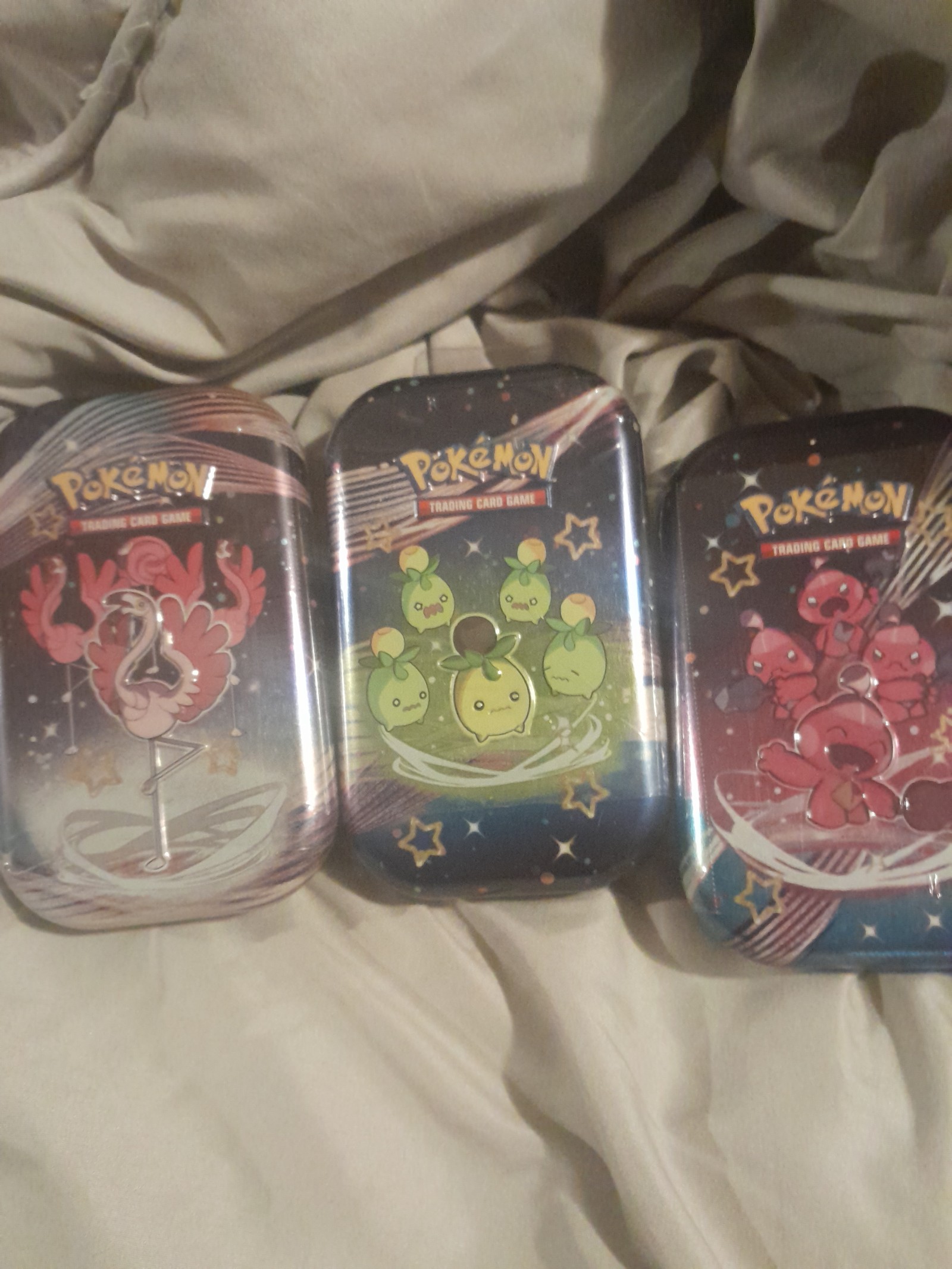 3 paldean fates tins new