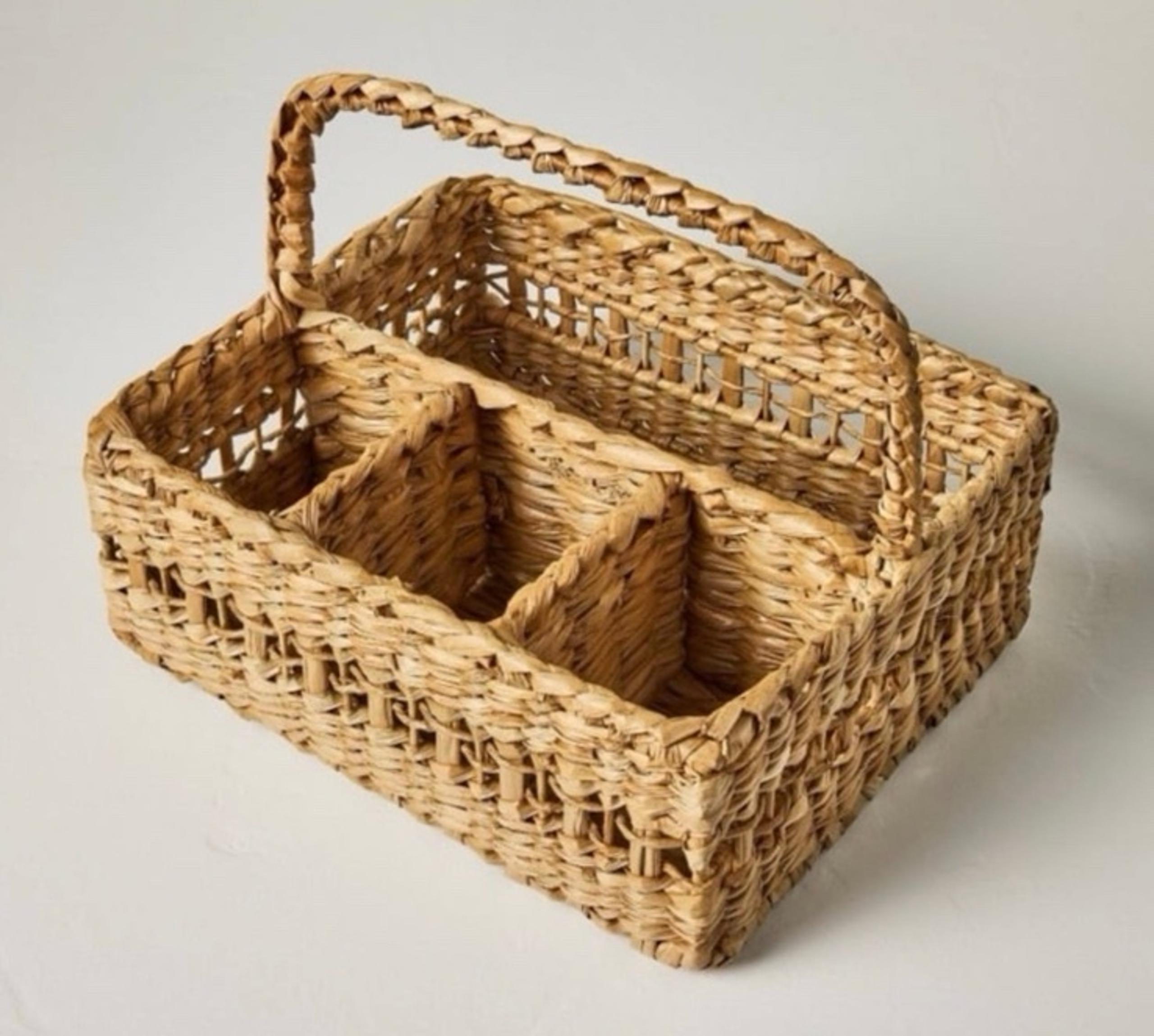 Natural Woven Utensil Caddy - Hearth & Hand™ with Magnolia