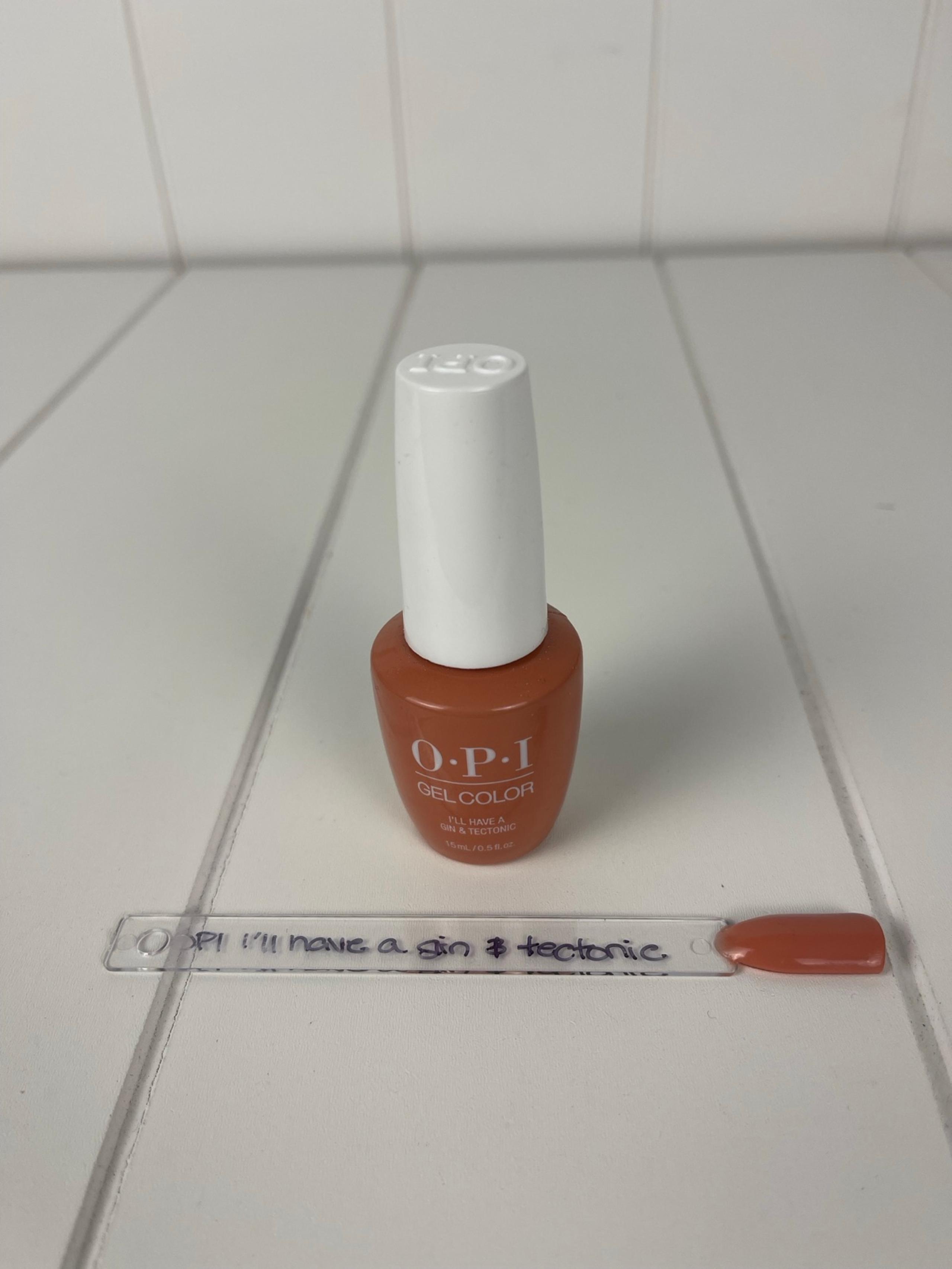 OPI Gel Color I’ll have a Gin and Tectonic Gel Nail Polish