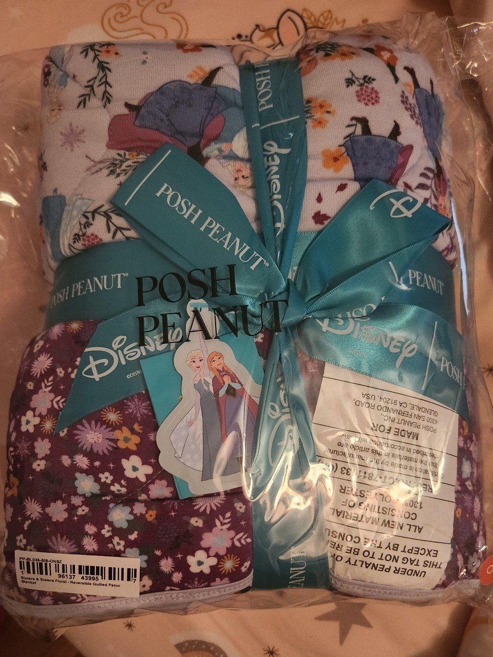 Posh Peanut frozen quilt