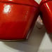 Jessica Simpson Red Patent Leather Pialley Buckle Mary Jane Platform Heels Sz:5
