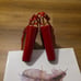 Jessica Simpson Red Patent Leather Pialley Buckle Mary Jane Platform Heels Sz:5