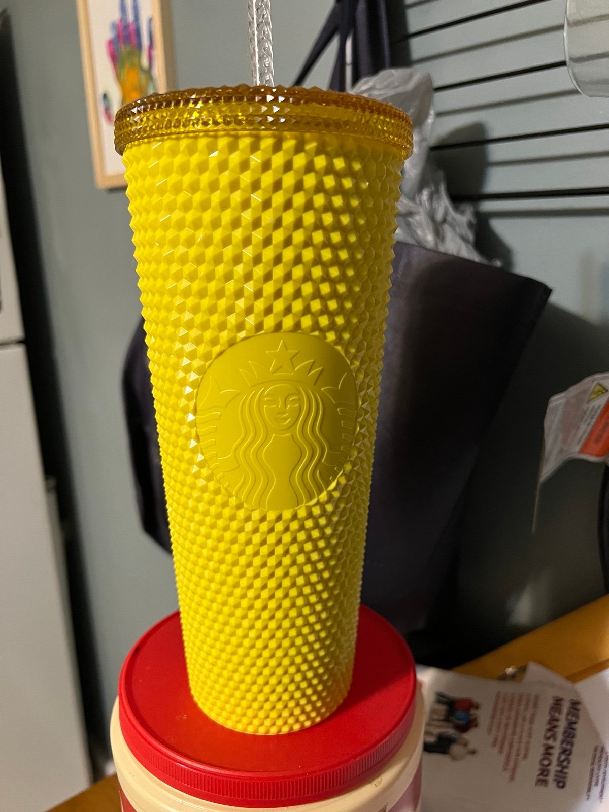 Starbucks Taiwan Yellow Lemon Cup New