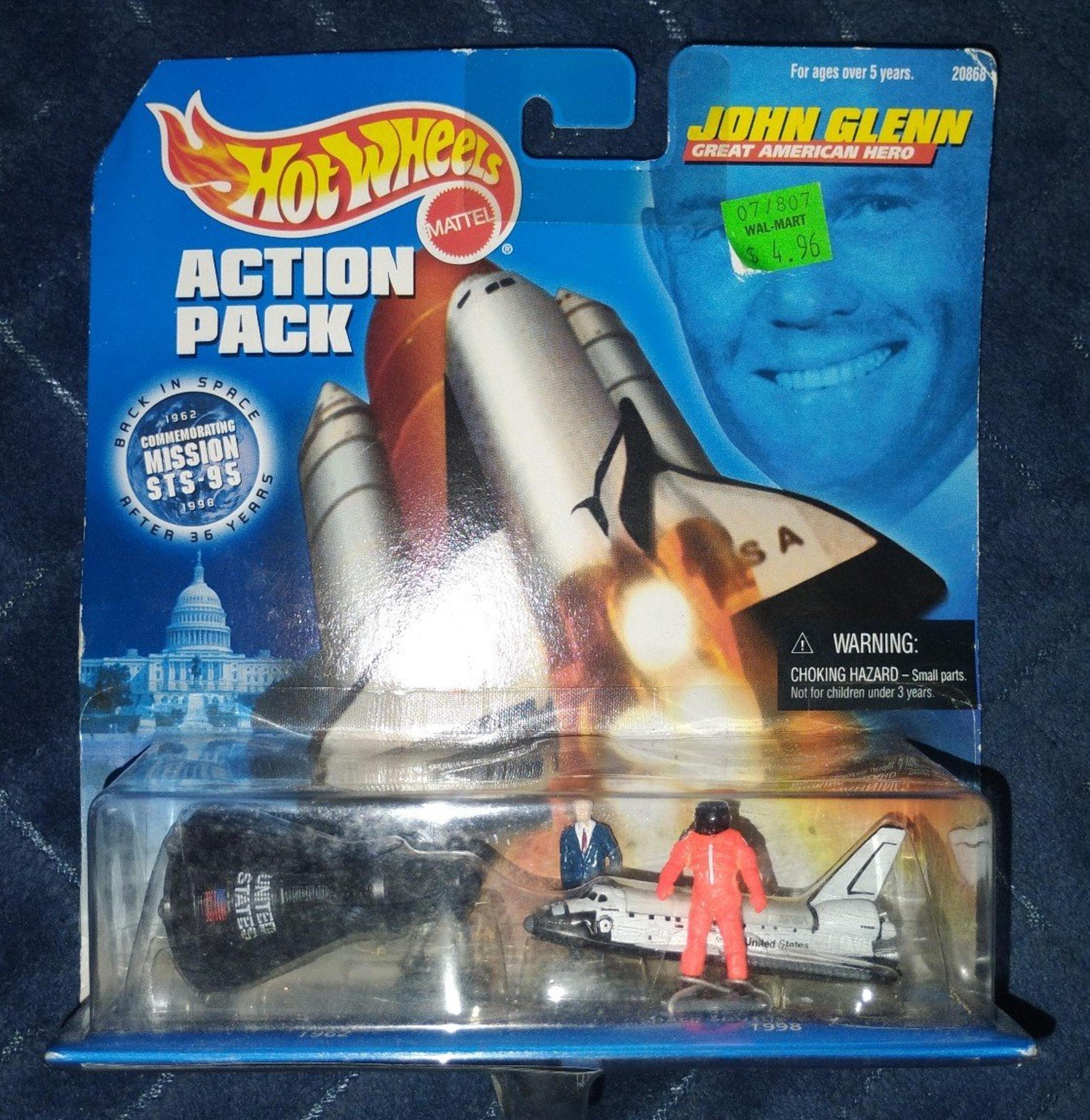 Hot Wheels 1998 John Glenn Set