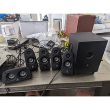 Logitech Z506 5.1 Surround Sound Speaker System - Black
