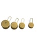 Hawkins New York Brass Set of Four Measuring Cups