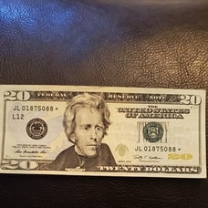 2009 Twenty Dollar Star Note
