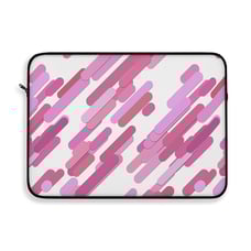 Abstract Pink Geometric 13 Laptop Sleeve – Stylish Protective Case