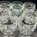 Bartlet Collins Iced Tea Goblets Grape Leaf (8) 6 Vintage Thumb Print Free Shi