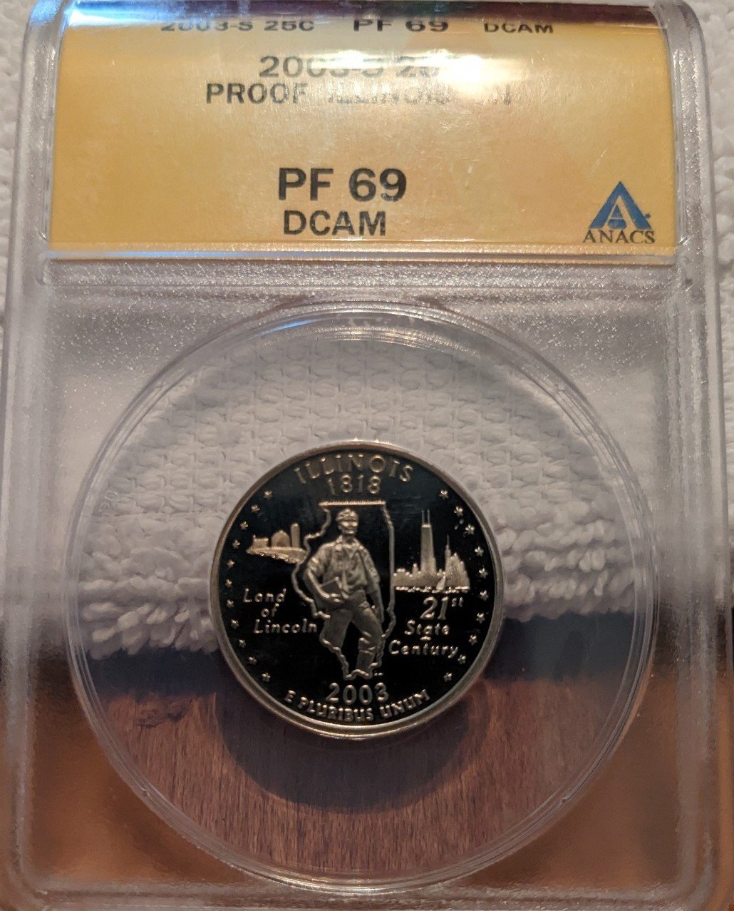 2003-S 25C PF69 Proof