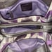 Coach vintage purse purple and silver