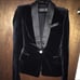 Balmain x H&M velvet blazer