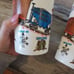 Vintage Hungry Hobo Restaurant Plastic Train Cups Des Moines Rockford Iowa Large