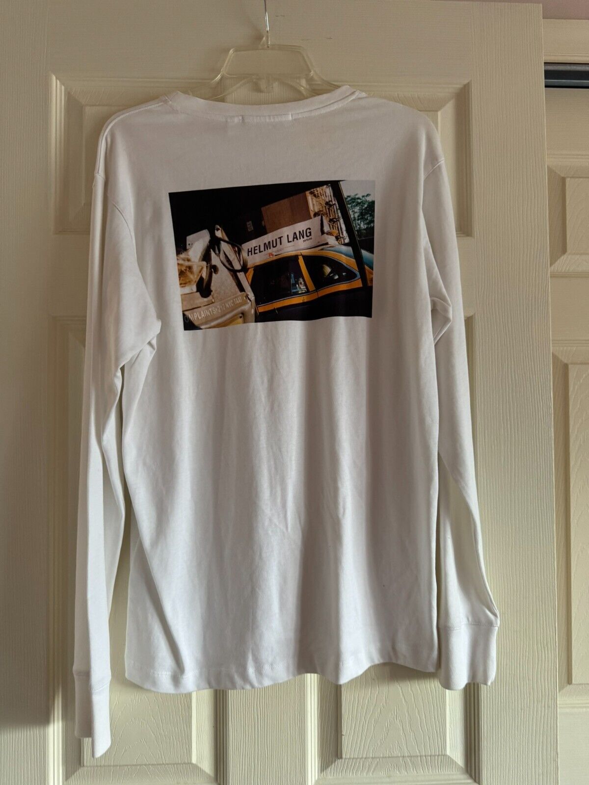 taxi t shirt helmut lang