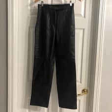 Vtg Jacqueline Ferrar leather pants 4