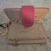 Juicy Couture Pink Only Juicy Flap Shoulder Bag and Wallet set