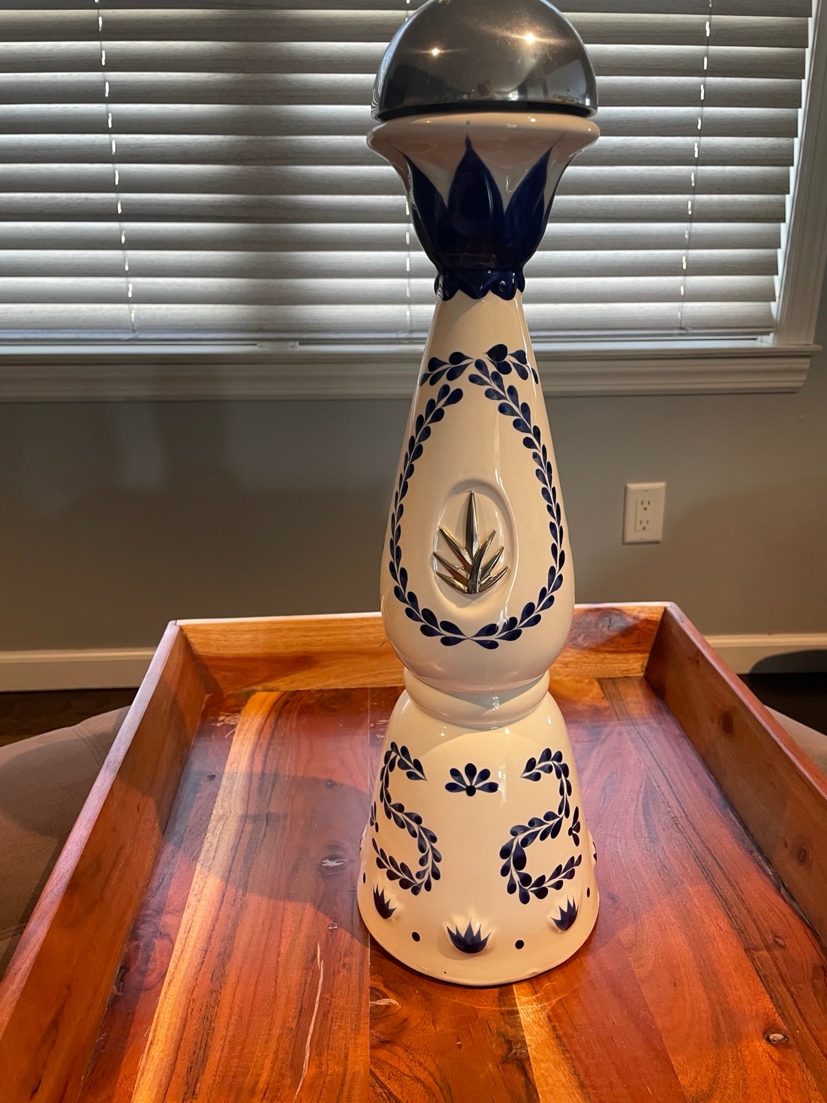 Class azul empty bottle