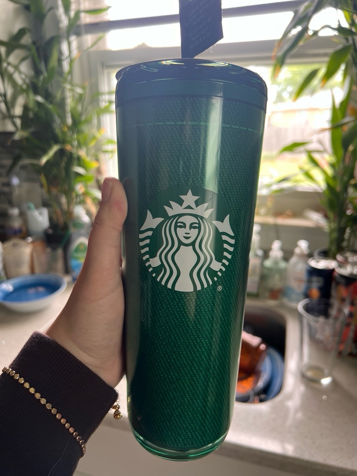 Starbucks Green Apron Partners Only Tumbler Cup!!!!