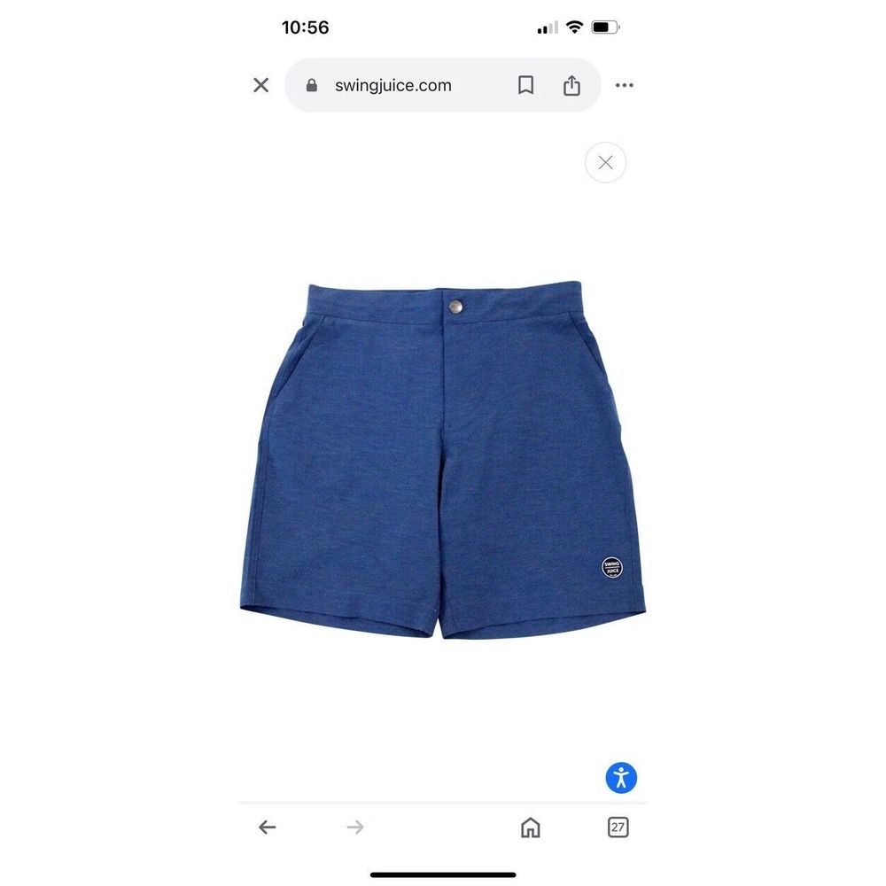SwingJuice Golf Sunrise Shorts Navy Blue Swim Trunks NWT Swing juice Men's 2XL