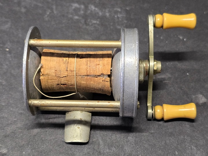 Rare Vintage Shakespeare 1924 TOURNAMENT Fishing Casting Reel Jeweled 100 YDS