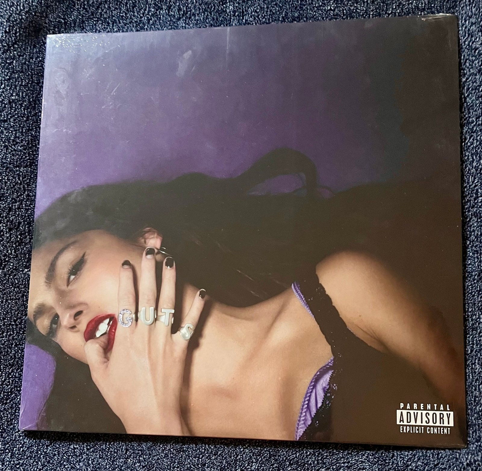 Olivia Rodrigo GUTS Signed Autograph Insert & 180g Black Vinyl Album LP NEW