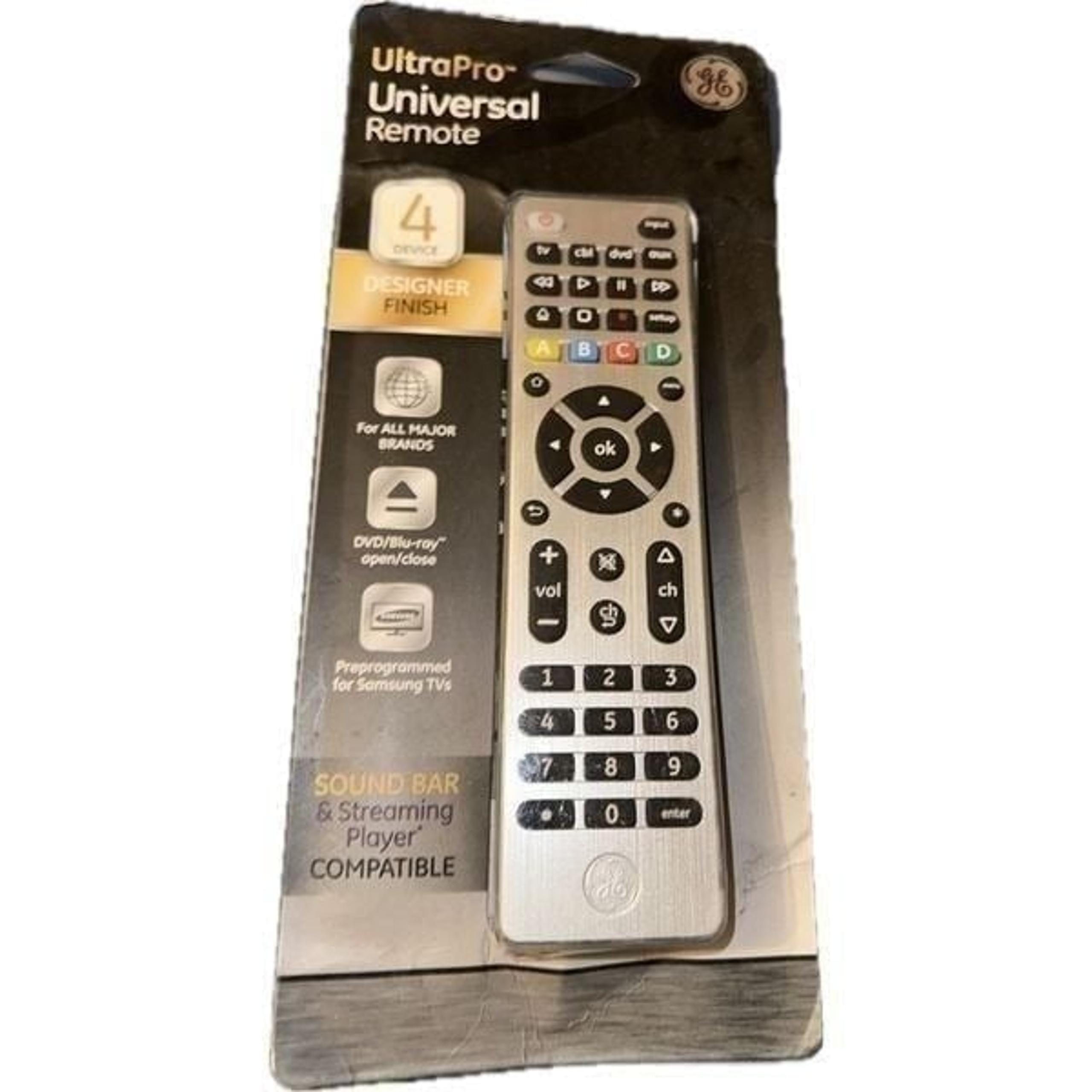 New GE 7252 CL3 Universal Remote Control