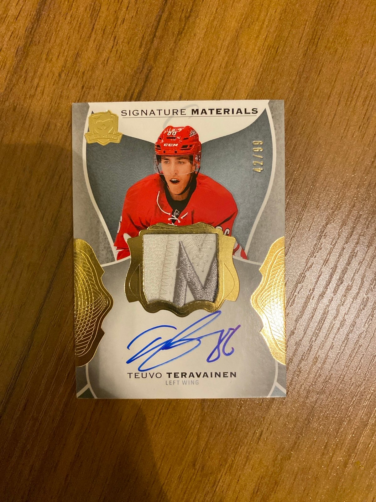teuvo teravainen patch auto the cup