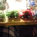12 SMALL TOY TRUCKS & CARS