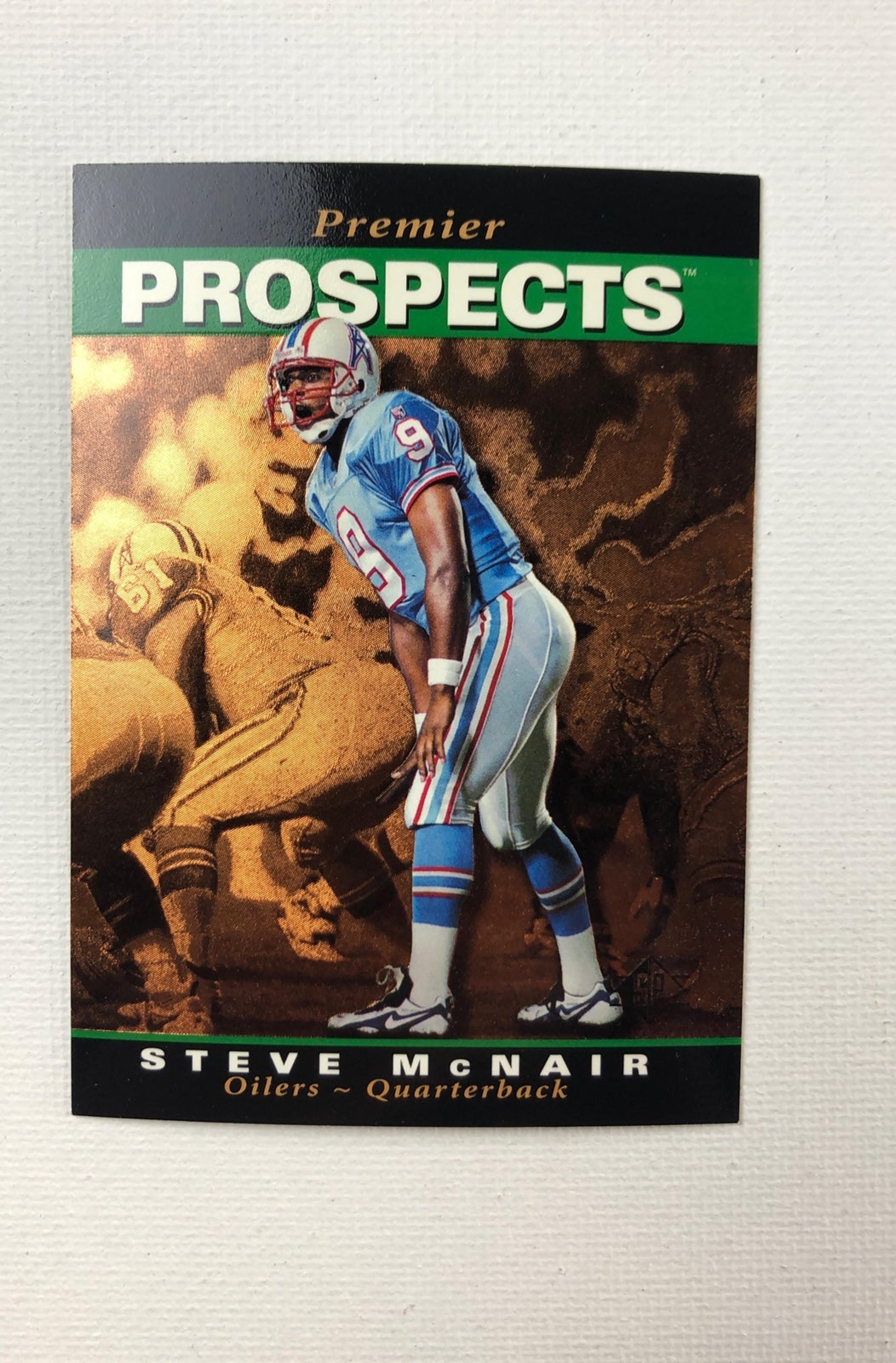 NFL STEVE MCNAIR Oilers 1995 Upper Deck SP Prospects FOIL ROOKIE Trading CARD #3