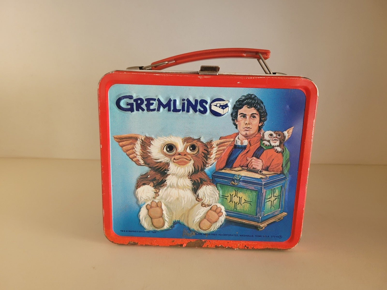 1984 Gremlins vintage metal lunchbox