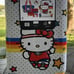 Hello Kitty x Sanrio 20” Carry On 6 Piece Travel Luggage Vacation Set NWT