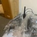 Garden Hose Holder with 4 Spikes & 2 Tool Hooks, Freestanding Water Hose Holders