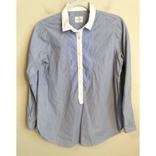 Hartford Striped Relaxed Fit Cotton Top 2