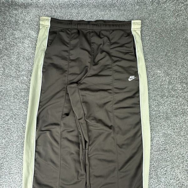 Vintage Nike Sweatpants Mens XL Regular Straight Leg Y2K 90's Brown Activewear