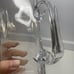 SIMON PEARCE Woodbury Glass Pitcher U.S.A 7.5” Tall