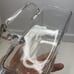 SIMON PEARCE Woodbury Glass Pitcher U.S.A 7.5” Tall