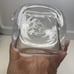 SIMON PEARCE Woodbury Glass Pitcher U.S.A 7.5” Tall