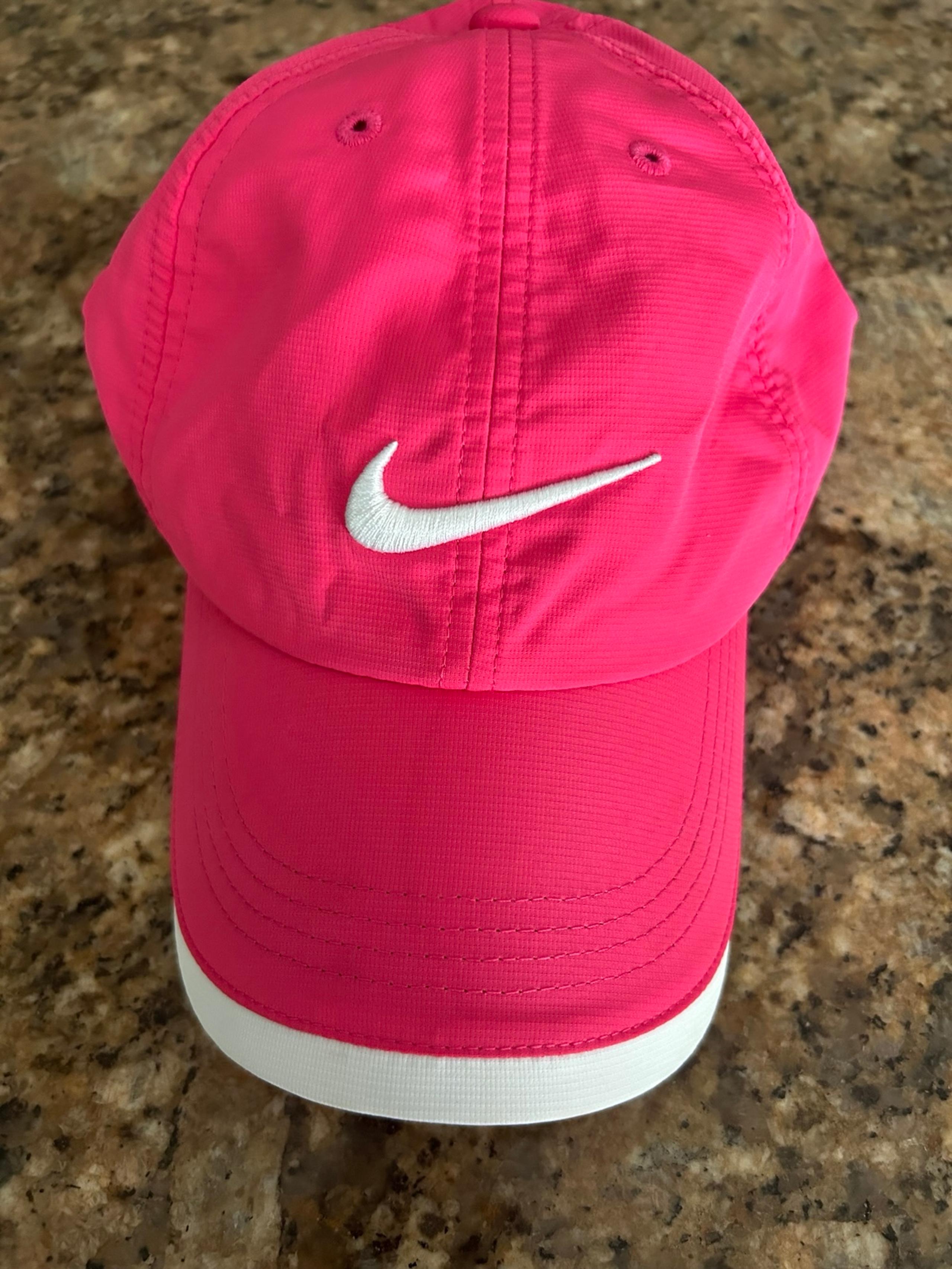 Nike Golf Hat Pink One Size Fits Most