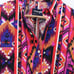Vintage Wrangler Western Shirt Men Multicolor Button Down Cowboy Cut 15.5 X-Long