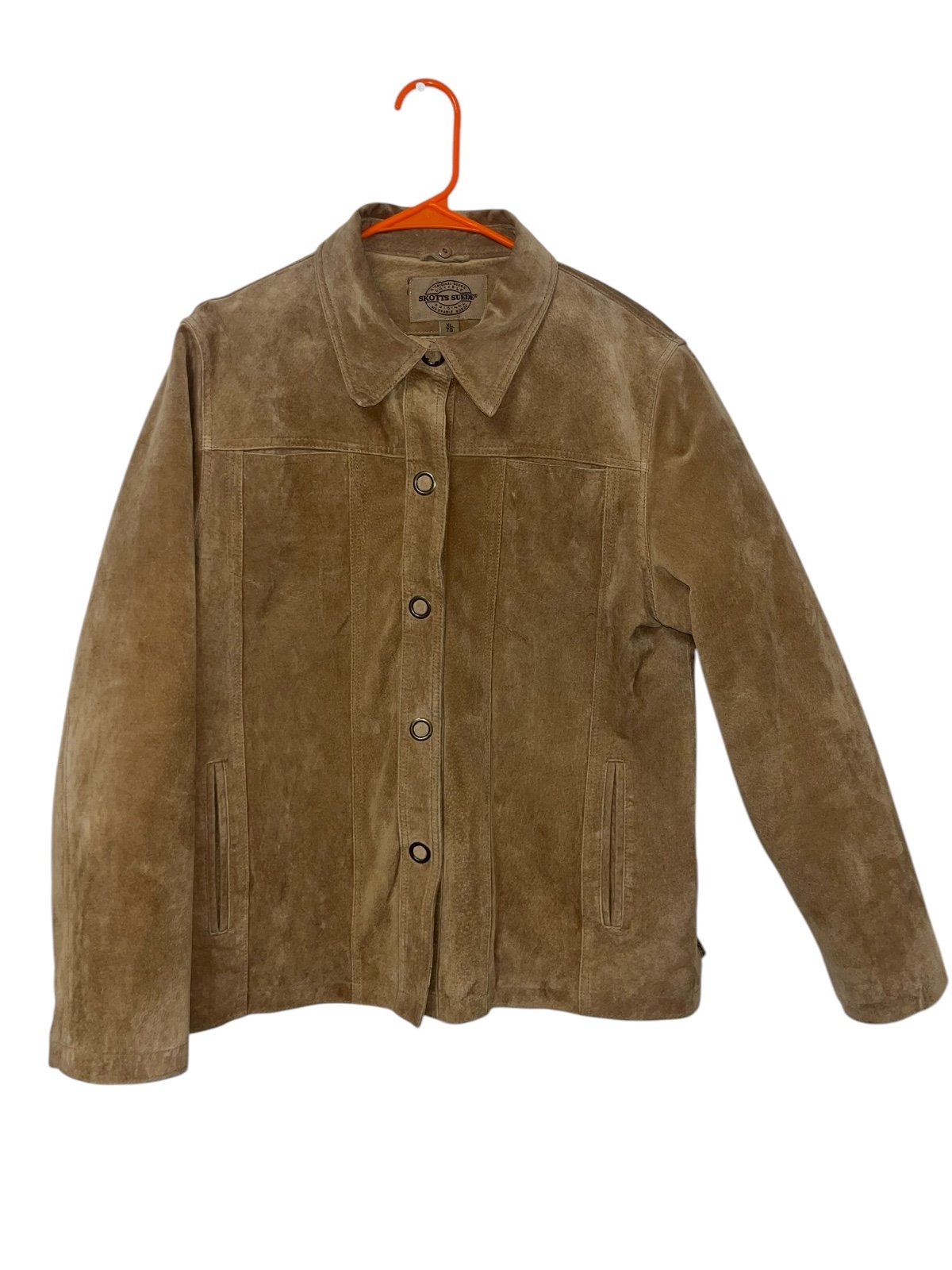 SKOTTS SUEDE Unisex XL Washable Suede Jacket