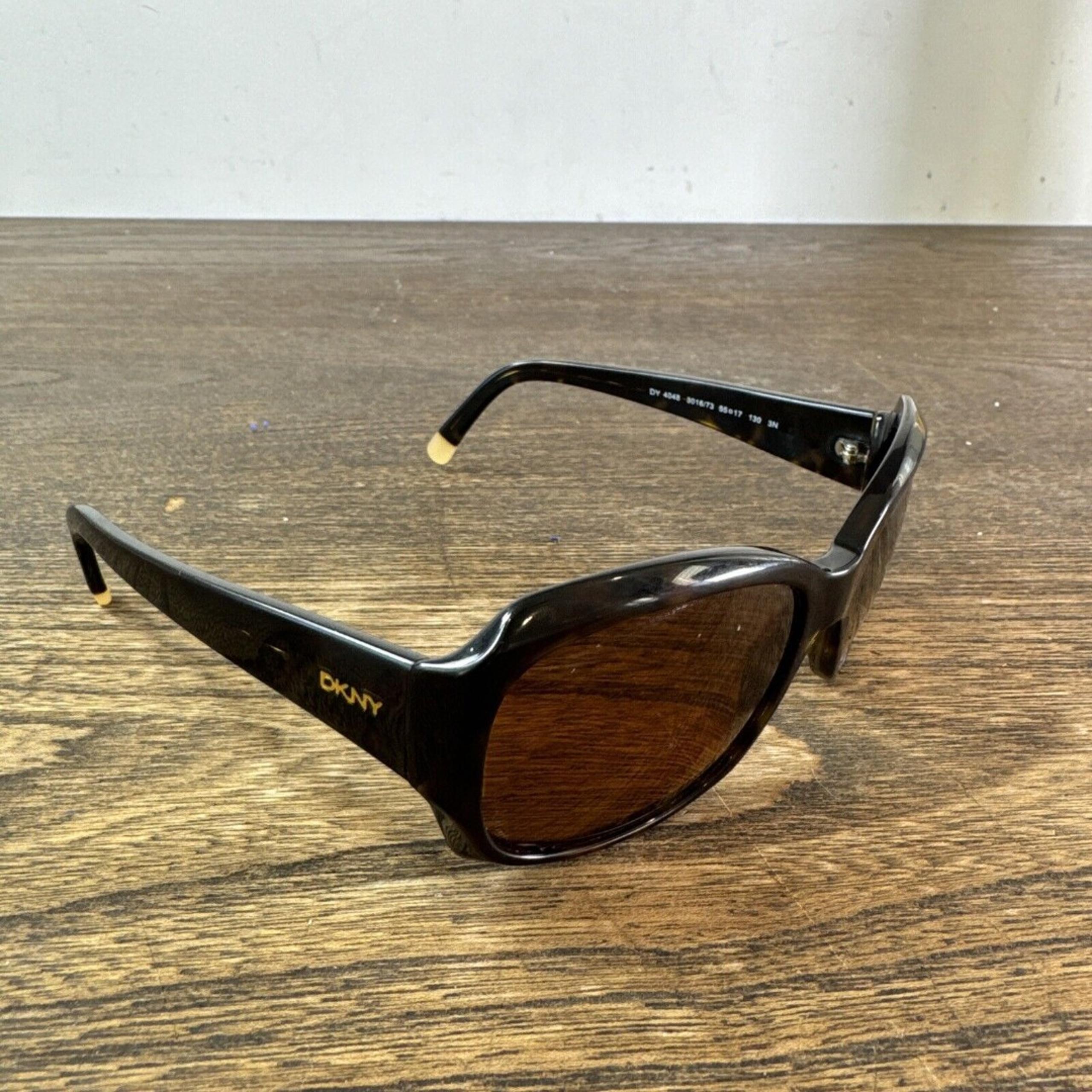 DKNY DESIGNER Sunglasses DY4048-3016/73 55-17-130 Brown Tortoise FRAMES ONLY G