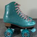 Sure-Grip Quad Roller Skate Blue Stardust Glitter Size 5
