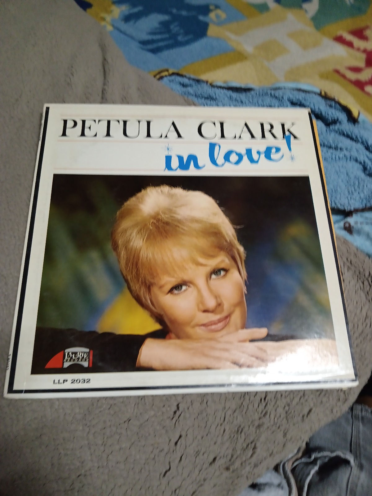 Petula Clark in love vinyl record!!RARE!!