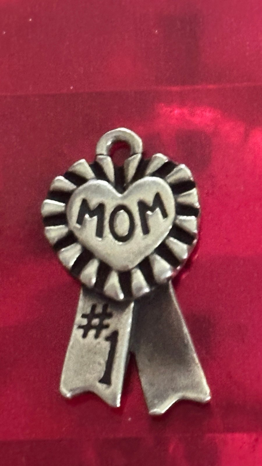 James Avery Ribbon mom charm