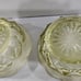 2 Uranium Glass Bowls