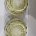 2 Uranium Glass Bowls