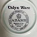 Lot of 12 Adams Calyx Ware Ming Jade Flat Cup Saucer 1974 England Hand Painted