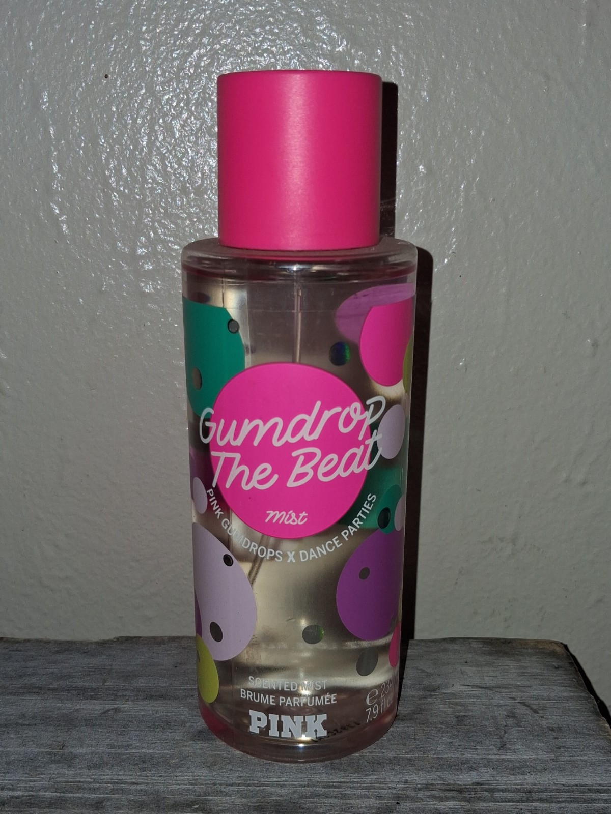 PINK Victoria's Secret Gumdrop The Beat 8.4oz Fragrance Mist